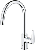 Grohe start curve kitchen mixer tap - chrome