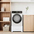 Vidaxl washing machine riser with drawer white