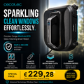 Glass Cleaning Smart Robot Cecotec Conga WinDroid 970 Black