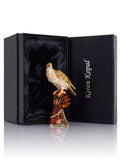 Majestic Eagle on Tree Trunk Trinket Box