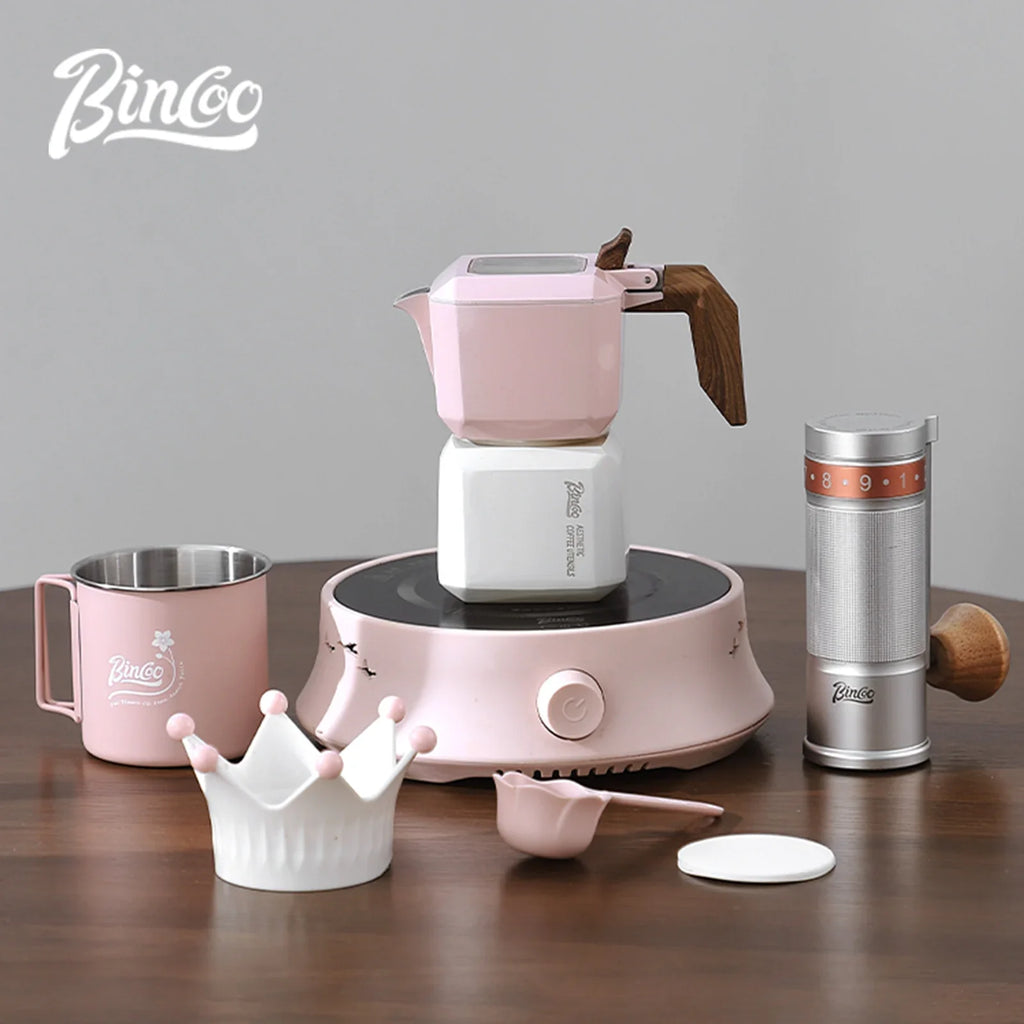 Stainless Double Valve Moka Pot
