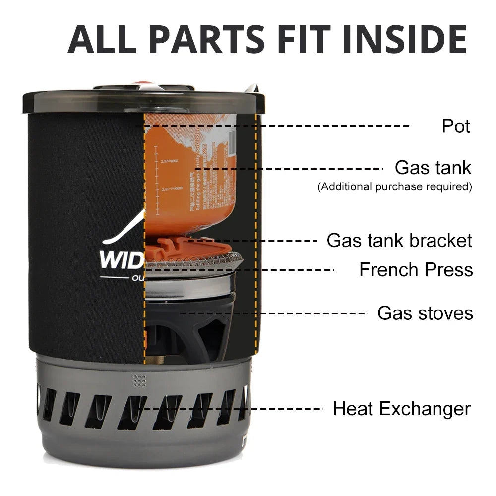 Portable Camping Coffee Maker Set