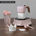 Stainless Double Valve Moka Pot