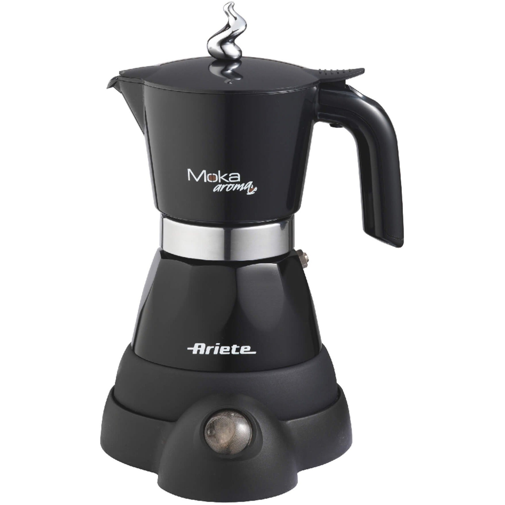 Ariete Moka Aroma Coffee Maker 1358 11 Moka Pot (Black)