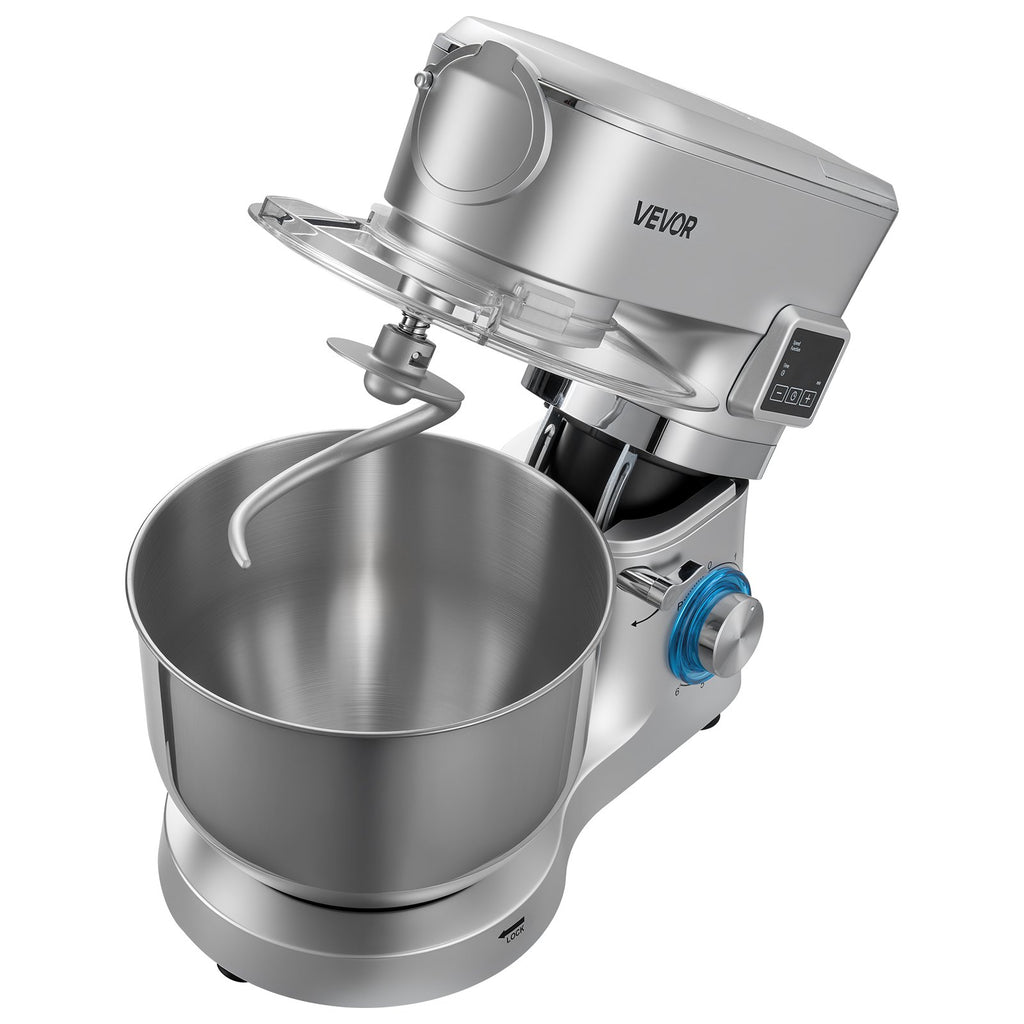 Stand Mixer, 5.7 L Electric Kitchen Mixer, 1500W Dough-Mixer, 6+P