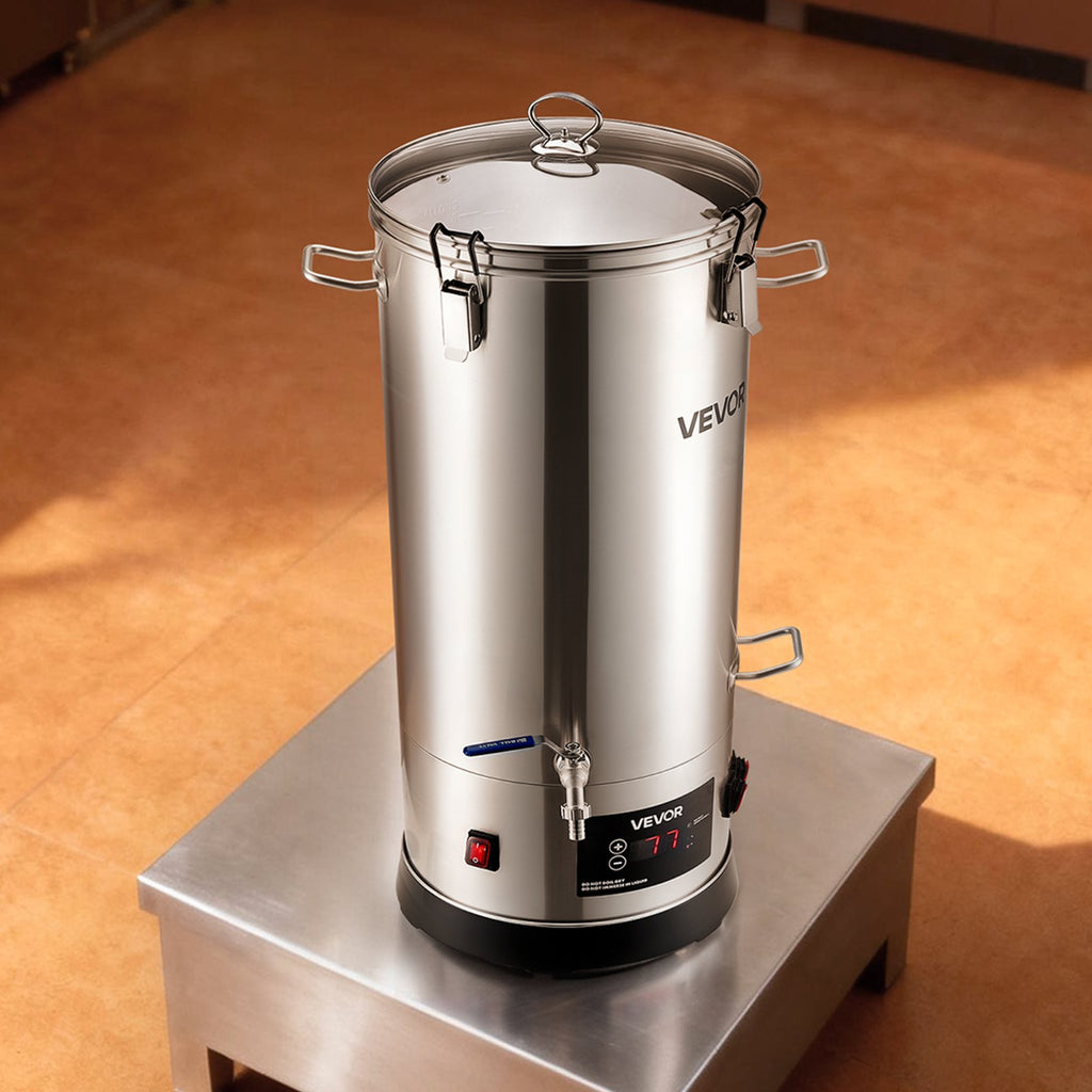 Electric Brewing System, 8 Gal/30L Brewing Pot Home Beer Brewer, 304