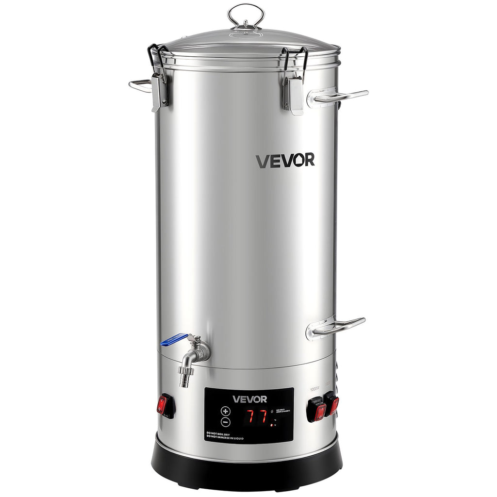 Electric Brewing System, 8 Gal/30L Brewing Pot Home Beer Brewer, 304