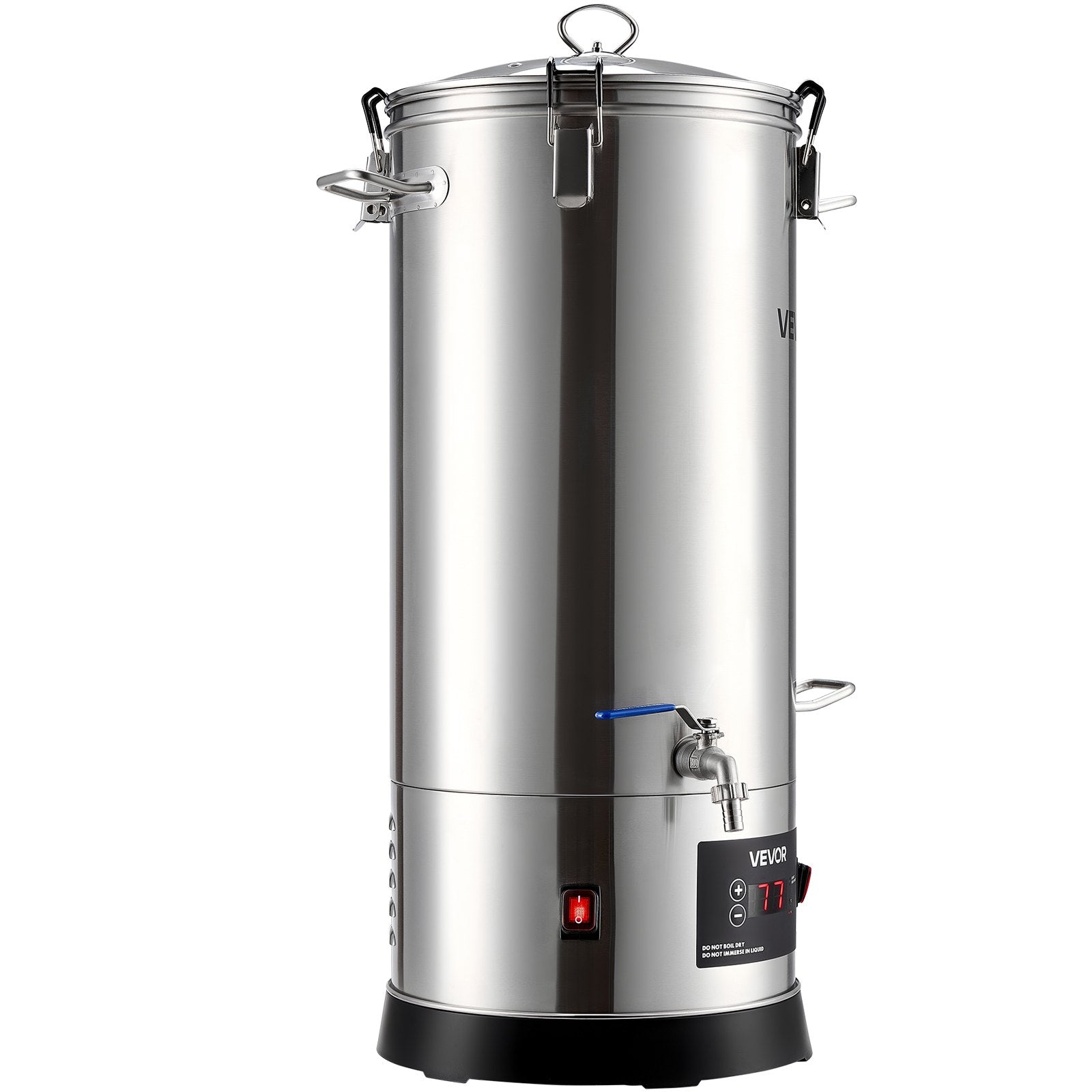 Electric Brewing System, 8 Gal/30L Brewing Pot Home Beer Brewer, 304