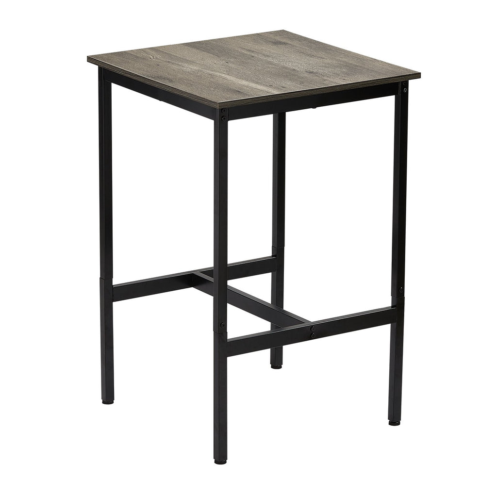 Bar Table, Sturdy Metal Frame High Top Pub Table, Small Kitchen
