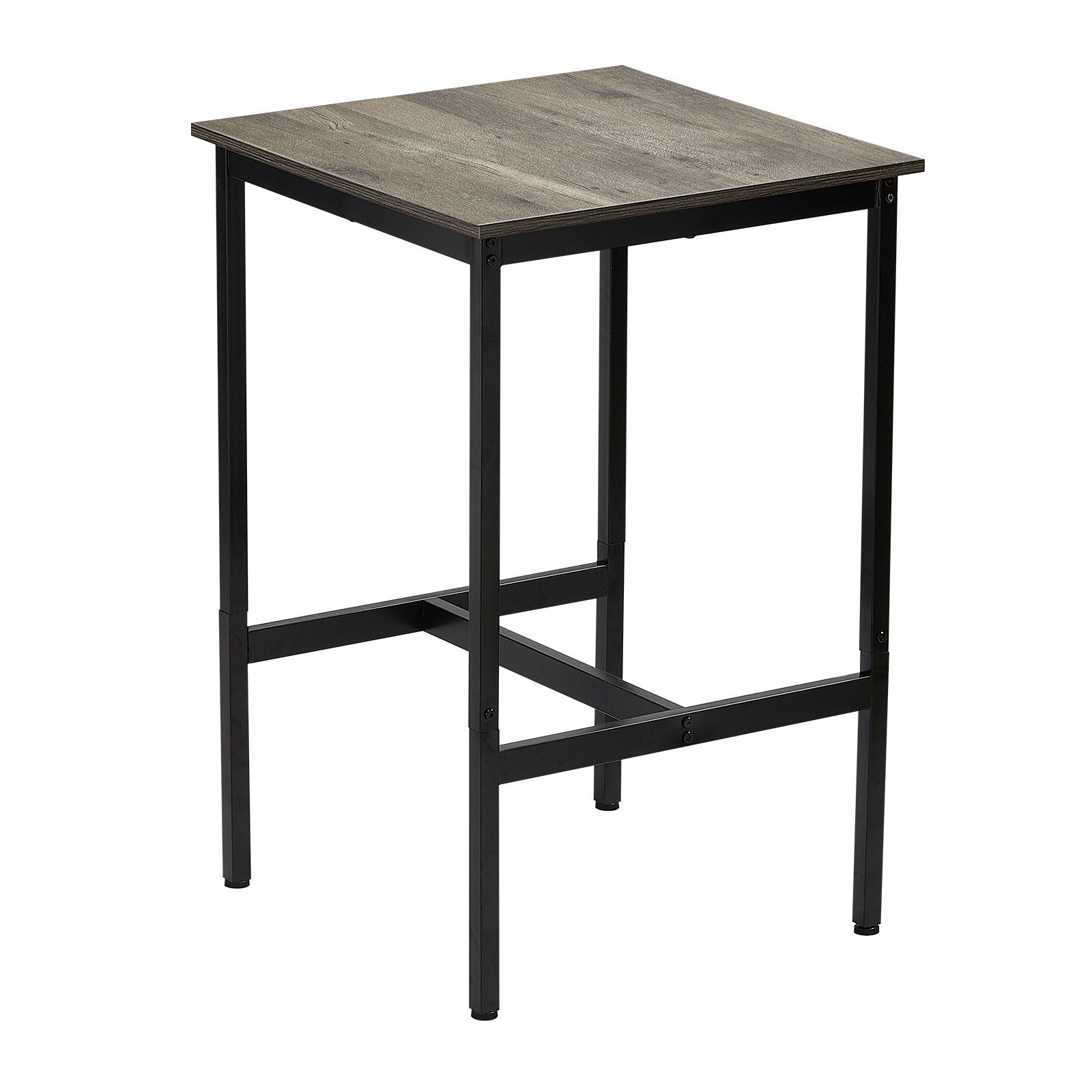 Bar Table, Sturdy Metal Frame High Top Pub Table, Small Kitchen