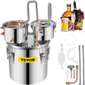Still Distiller 5Gal 21L Stainless Steel Water Distiller Copper Tube