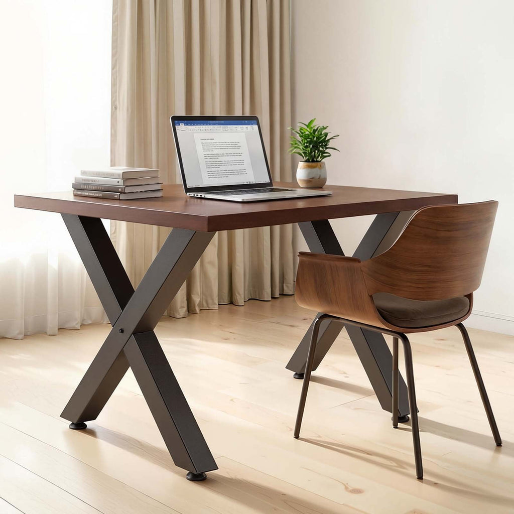 Table Legs, 750 x 760 mm (HxW) W Steel Furniture Legs, Modular Design,