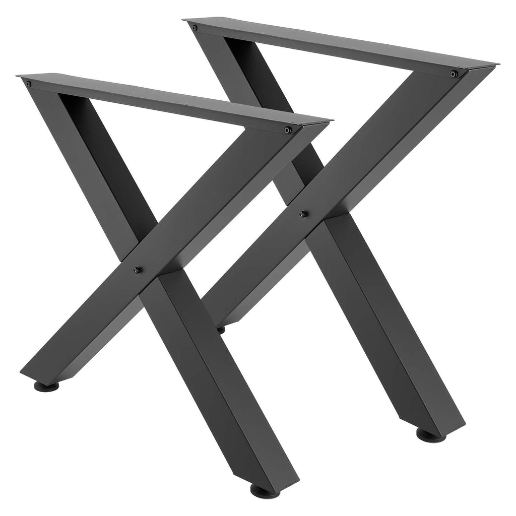Table Legs, 750 x 760 mm (HxW) W Steel Furniture Legs, Modular Design,