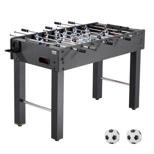 Foosball Table, 121 cm Standard Size Table, Indoor Full Size Foosball