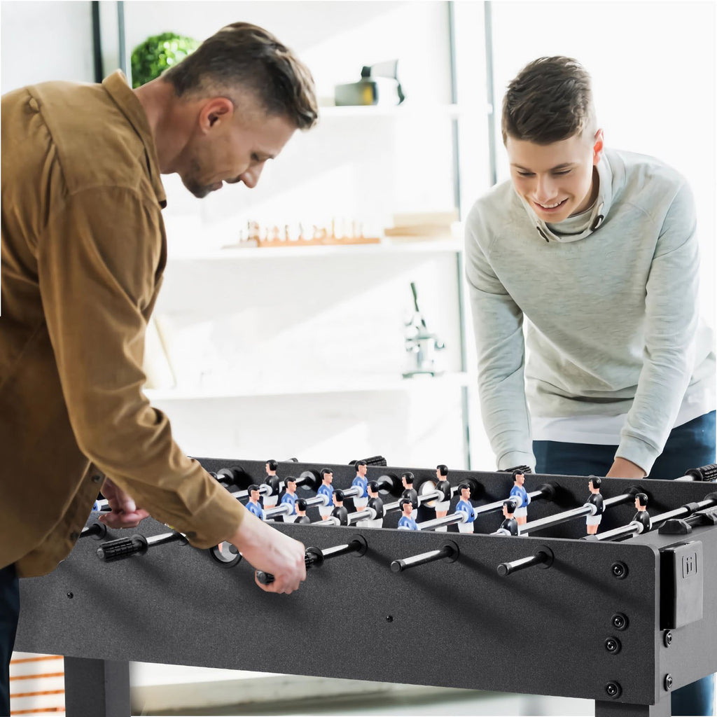 Foosball Table, 121 cm Standard Size Table, Indoor Full Size Foosball
